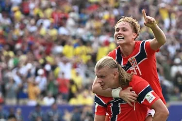 Resultado del partido: Noruega Elimina a Brasil con Doblete de Haaland en Octavos de Final del Mundial
