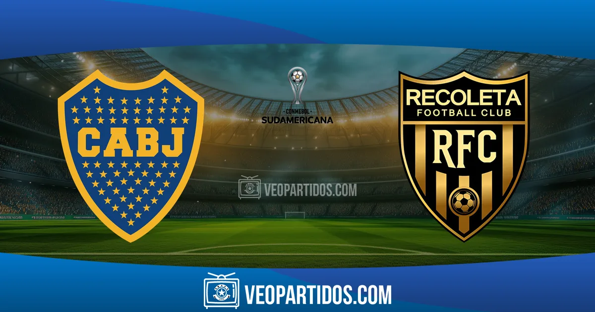 Previa del partido: Boca Juniors recibe a Recoleta FC en una noche decisiva de Copa Sudamericana
