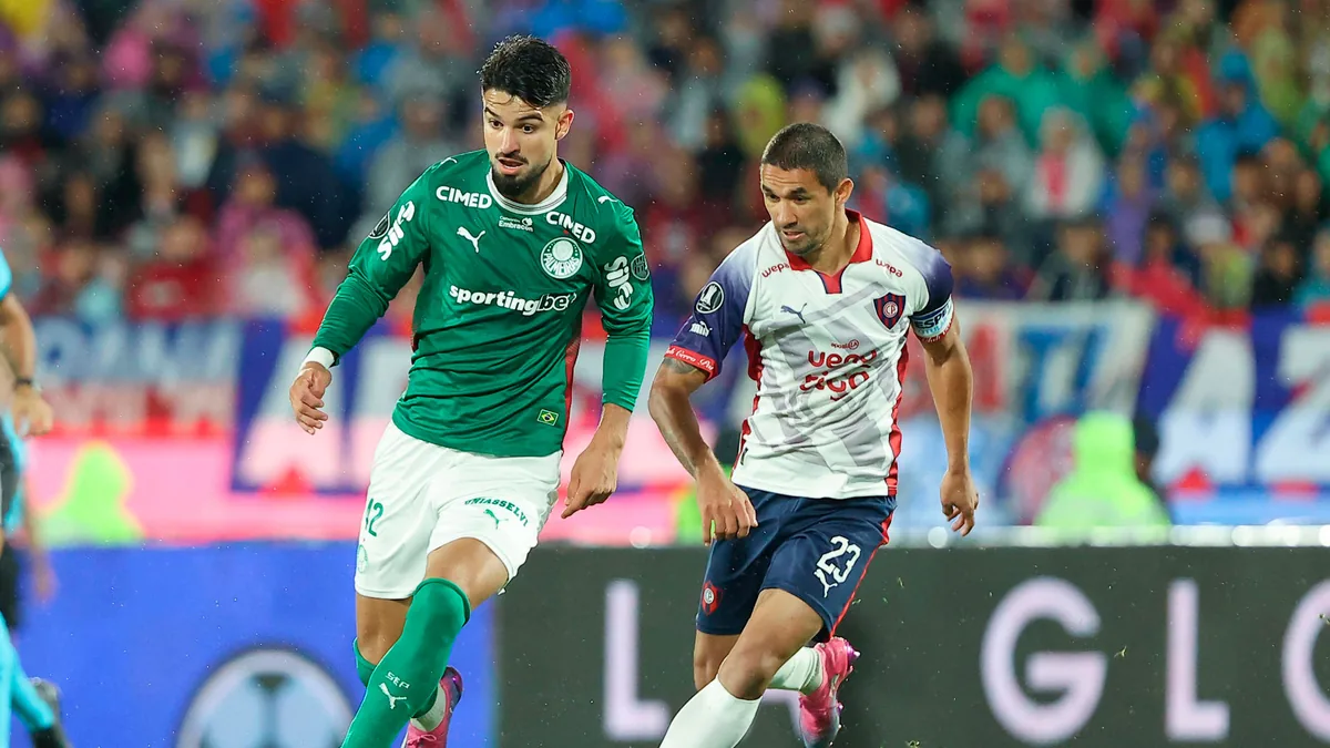 Resultado del partido: Gómez le da el triunfo a Palmeiras 1-0 sobre Cerro Porteño